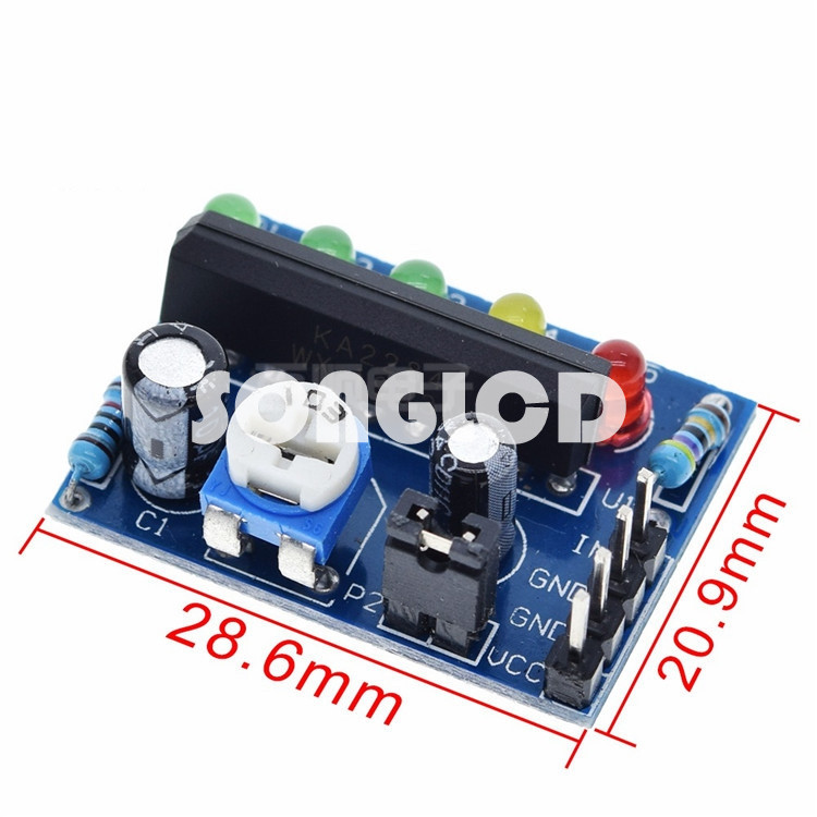 KA2284 Power level indicator Battery Indicator Pro Audio level indicator module