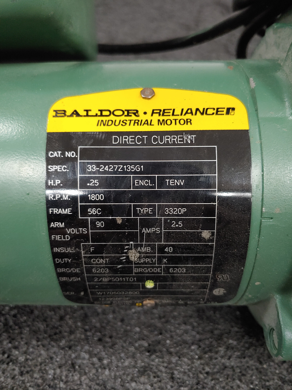 SPXFLOW Lightnin EV5L25M Mixer with BALDOR Motor