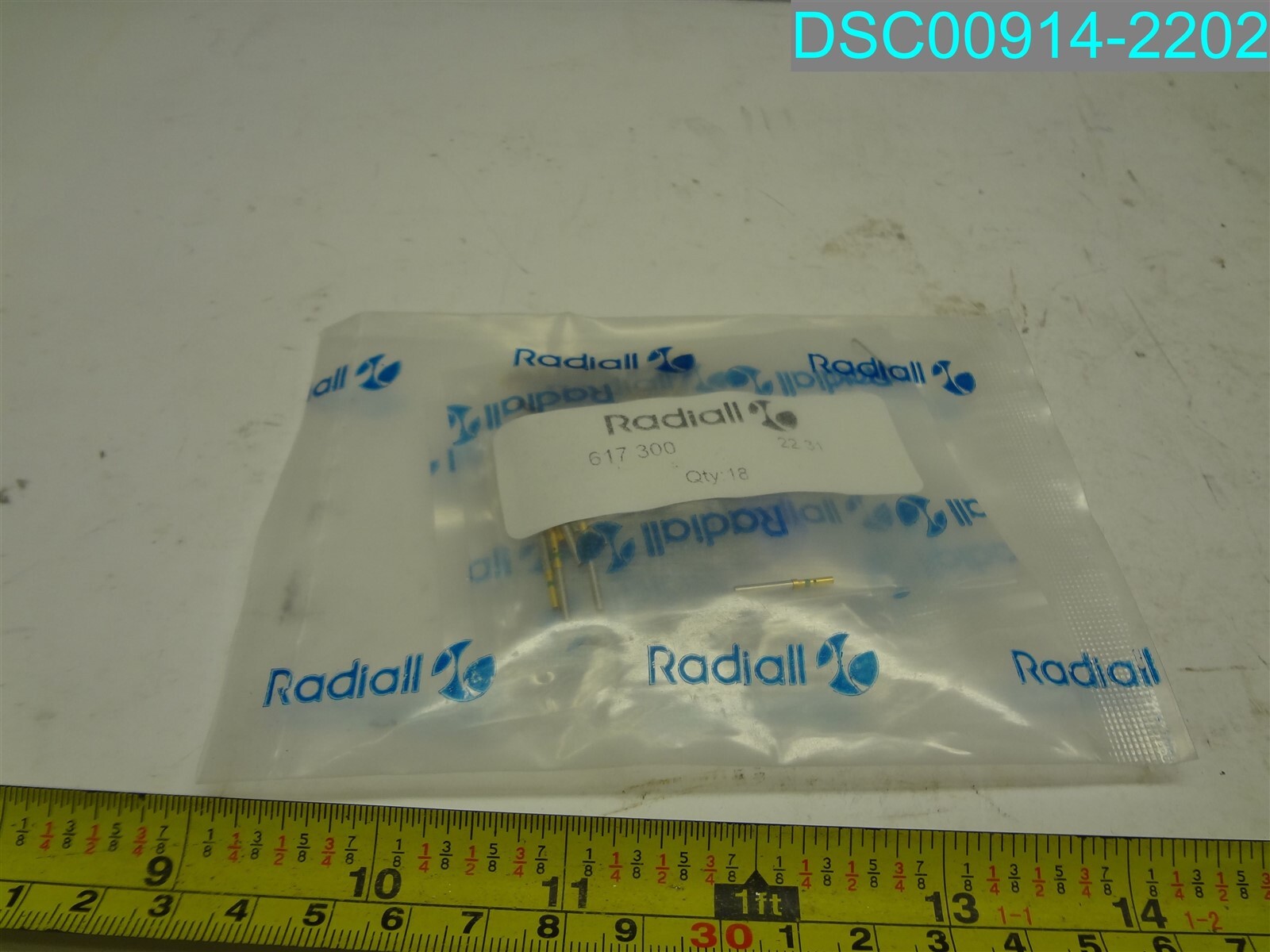 QTY=18: RADIALL MOUSER ELECTRONICS 617300