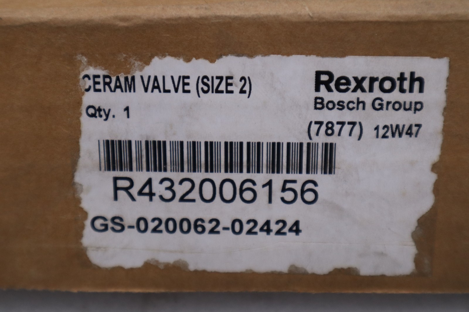 REXROTH GS-020062-02424/ R432006156 120VAC 150PSI – STOCK GF198A
