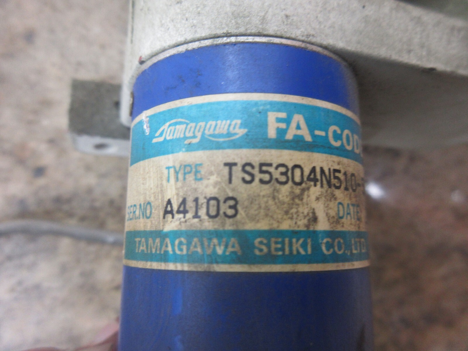 TAMAGAWA PUMP FA-CODER TS5304N510-500C/T A4103 MITSUBISHI FX1 CNC EDM