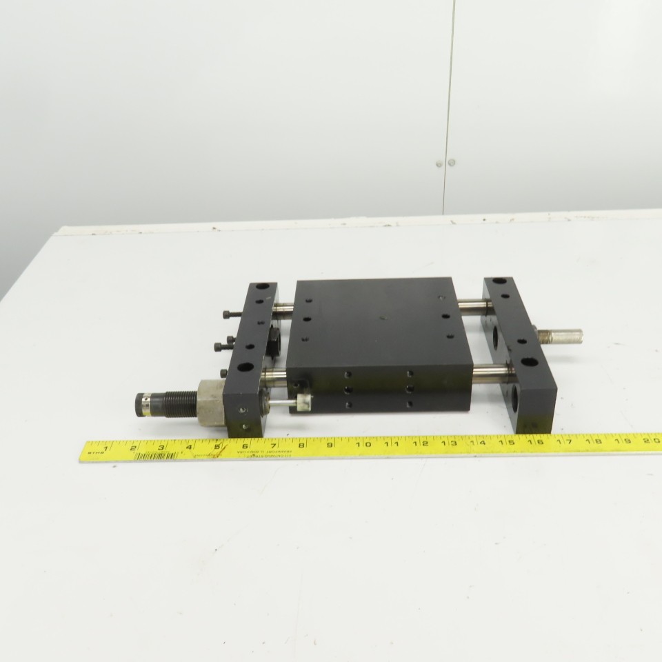 PHD BS061X2-D 6-3/4″x 6-3/4″ Base Slide Assembly 2-1/8″ Stroke W/Adjustable Stop