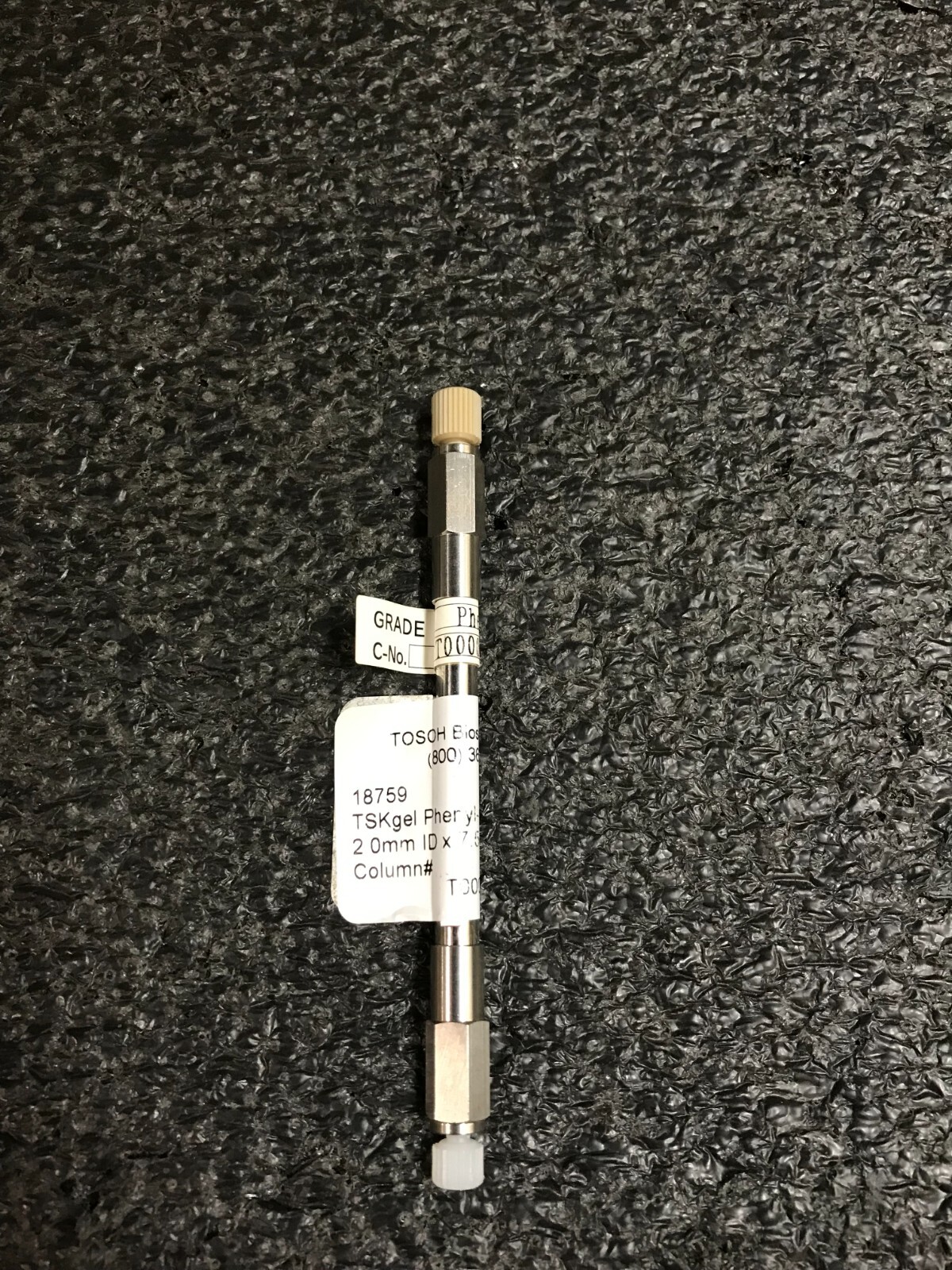 TOSOH Bioscience 18759 TSKgel Phenyl 5PW 2.0mm ID x 7.5cm 10µm Column