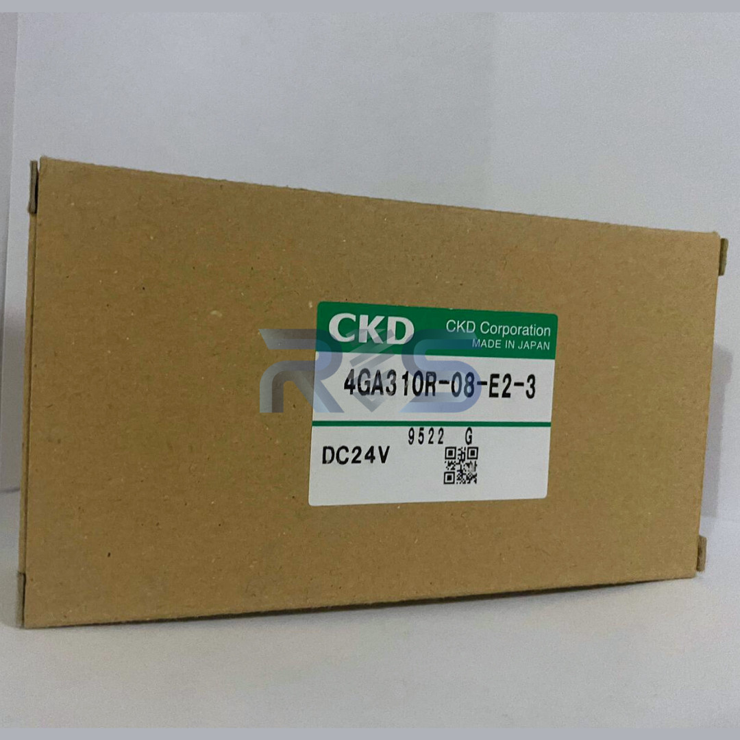 4GA310R-08-E2-3 3, 5-port pilot operated valve CKD