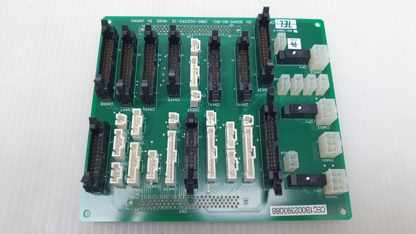 TEL Tokyo Electron 1B80-002393-12 CMC Add On Board (80/80) PCB