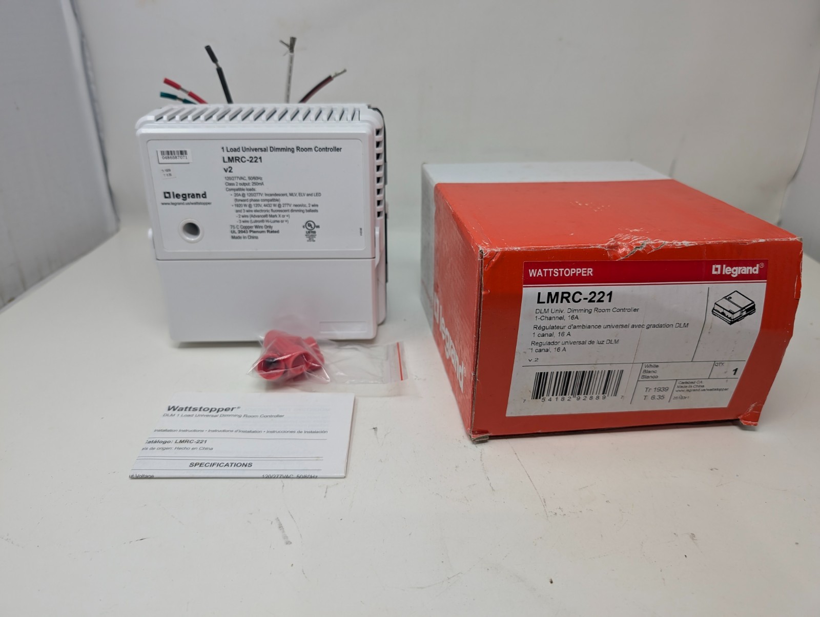 Legrand Wattstopper LMRC-221 v2 Universal Dimming Room Controller (59)