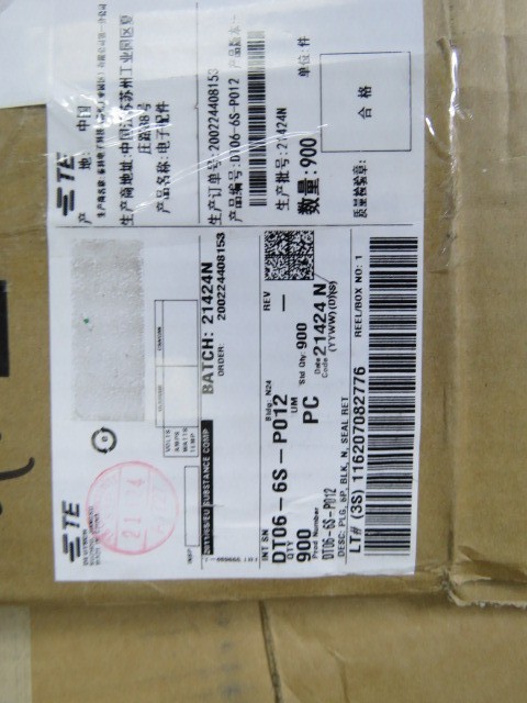 Deutsch DT06-6S-P012 Qty of 20 per Lot Deutsch DT06-6S-P012