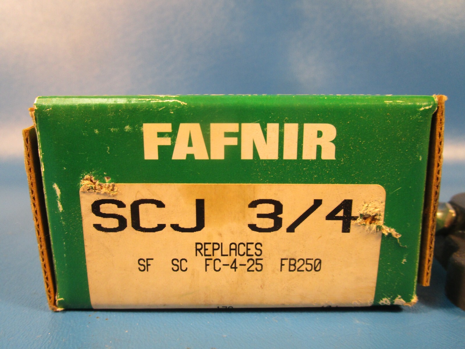 Fafnir SCJ 3/4, 4 BOLT FLANGE BEARING UNIT, 3/4″ BORE, 3-1/2″ BOLT, SET SCREW (T