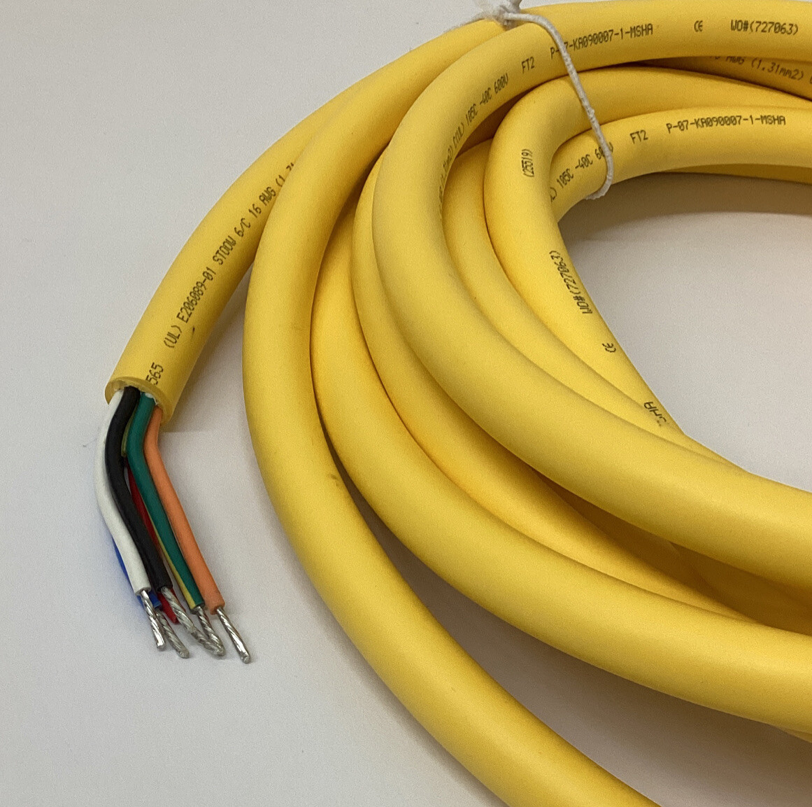 Turck RKM66-6M 6-Pin Female Minifast Cable U5128 6 Meters
