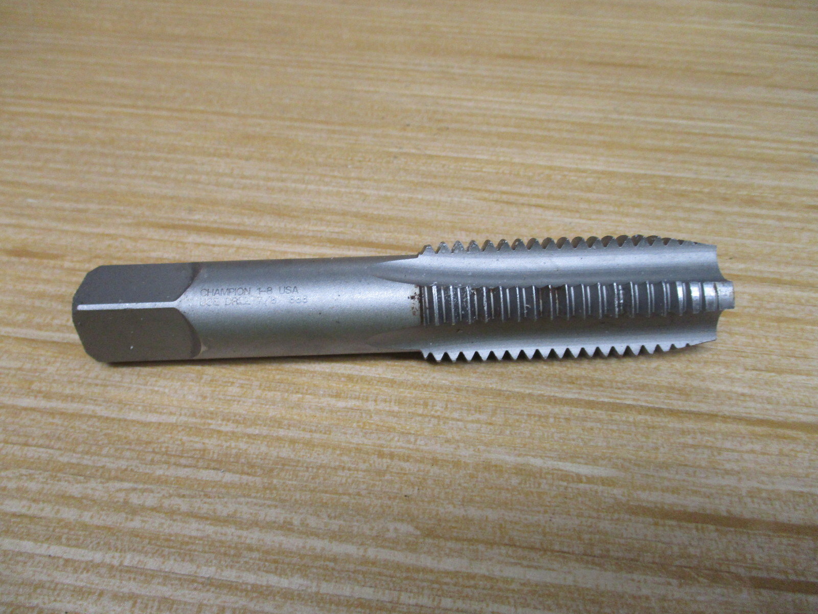 Champion 1-8-S Carbon Hand Tap Set 302