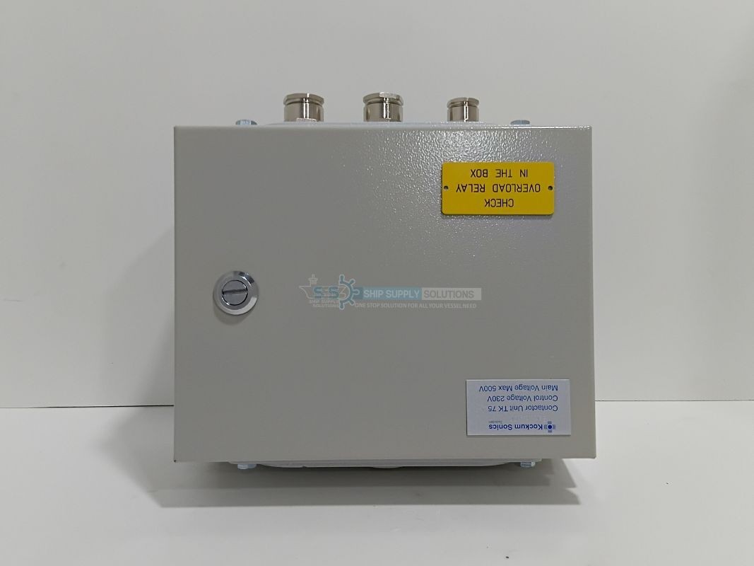 Kockum Sonics TK 75 A Contactor Unit Control Voltage 230V, Main Voltage Max 500V