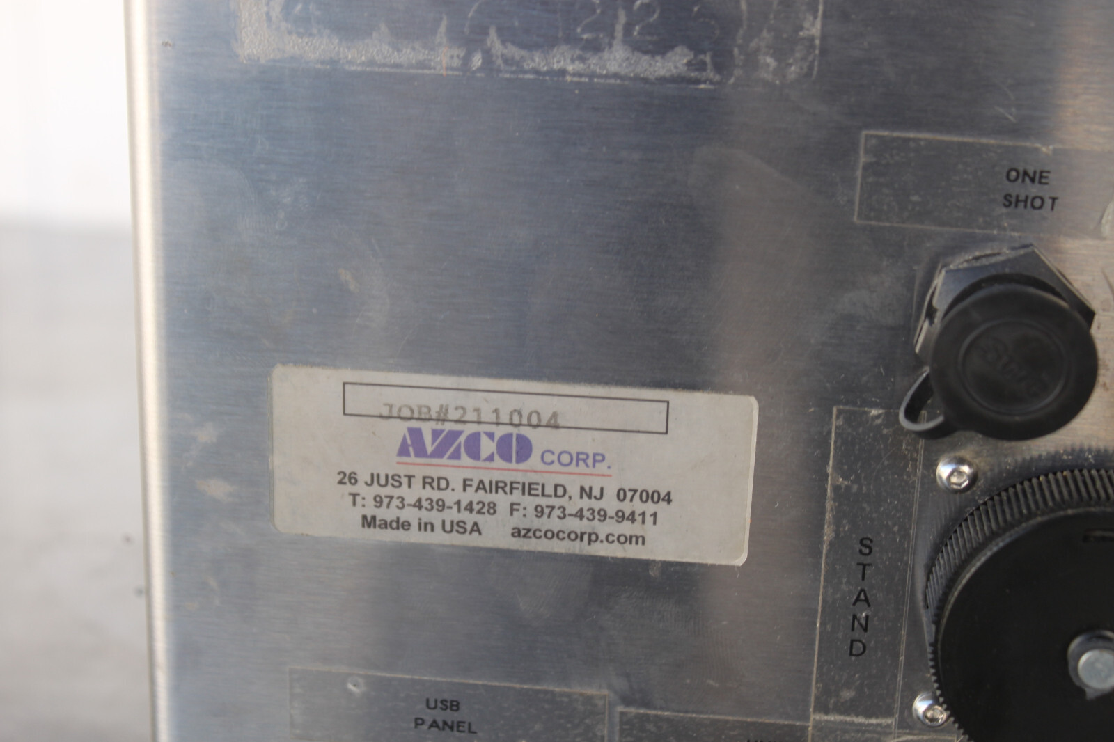 (3) AZCO CORP SUR-PAK SP-4D POUCH DISPENSER & (1) WINDER UNWINDER LOT AS-IS
