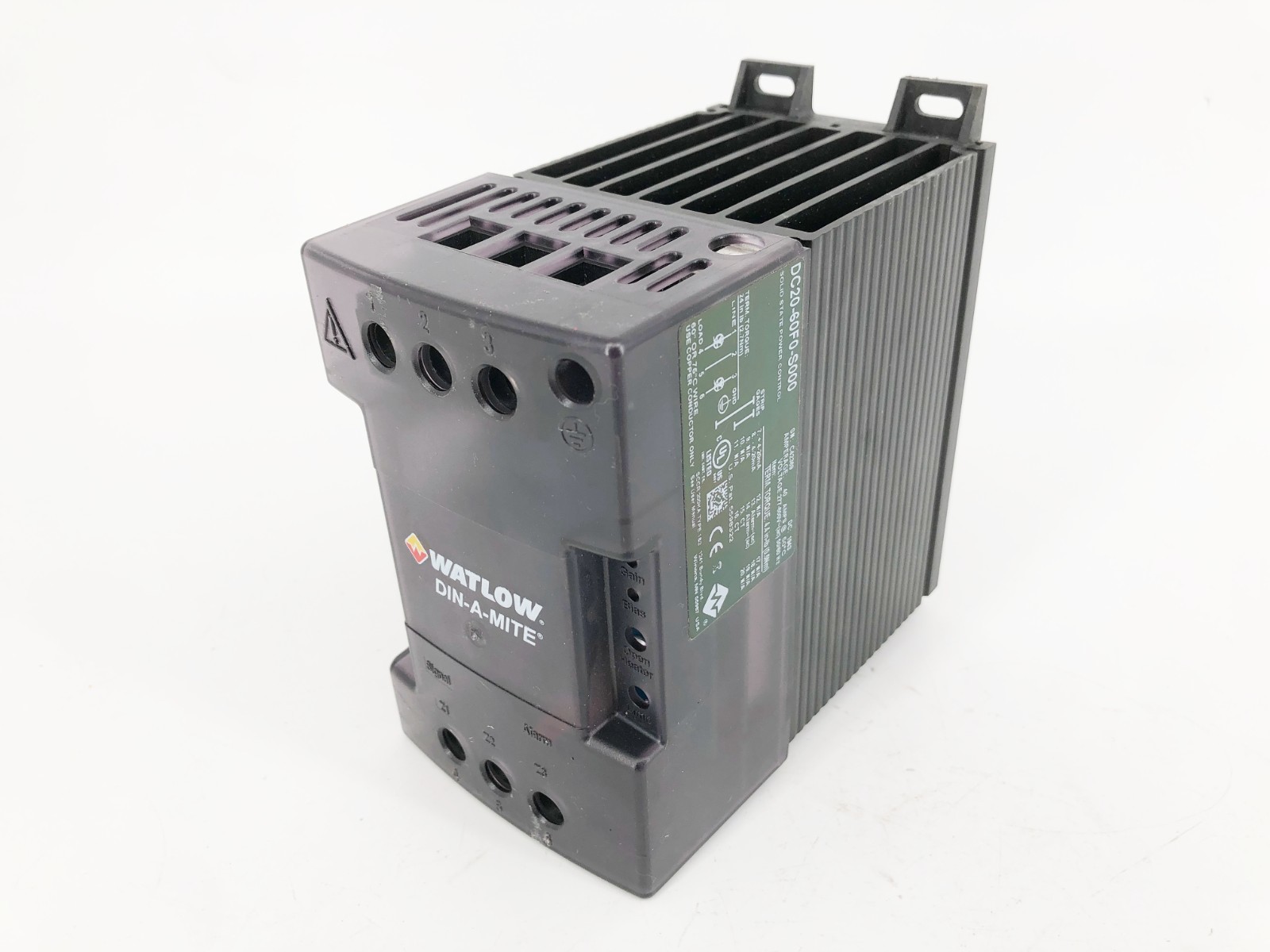 New Watlow DC20-60F0-S000 Solid State Power Control 40A 277-600VAC – No Box