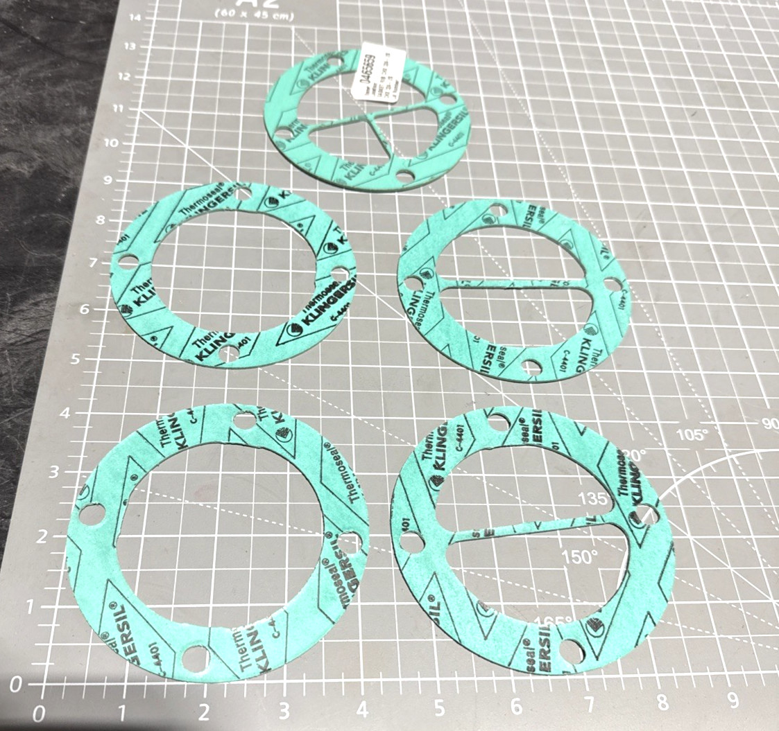 Bell & Gossett Xylem CHX Heat Exchanger Gasket LOT of 5 (OEM) *NEW*