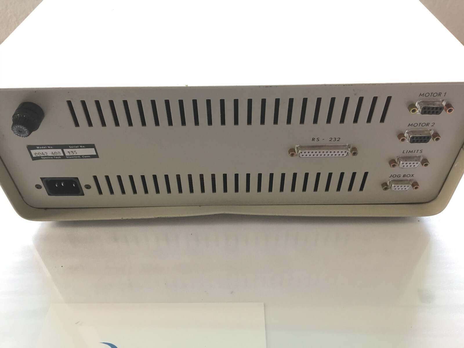 Spectra-Tech 0042-408 IR-Spectro Scope Auto Stage Controller Goes with 6×6 Stage