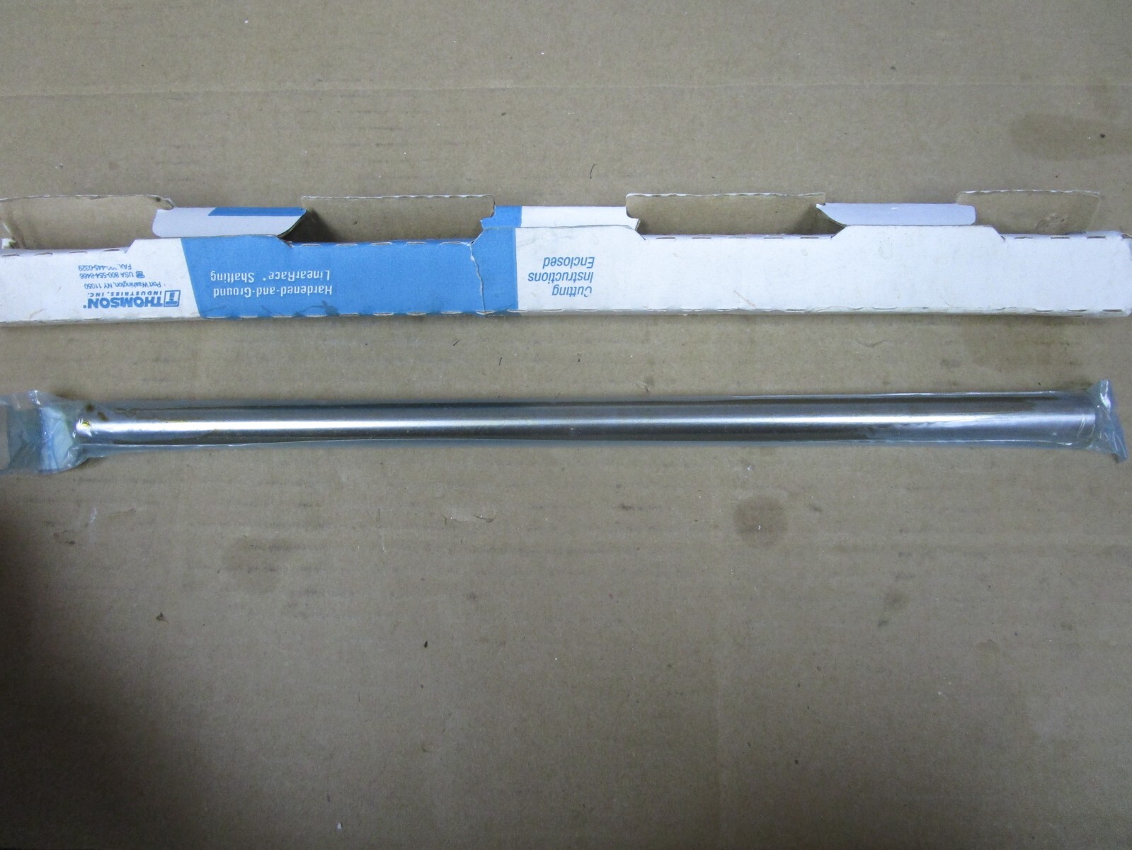 NEW THOMSON 60 CASE STEEL QUICK SHAFT QS 5/8 L 15