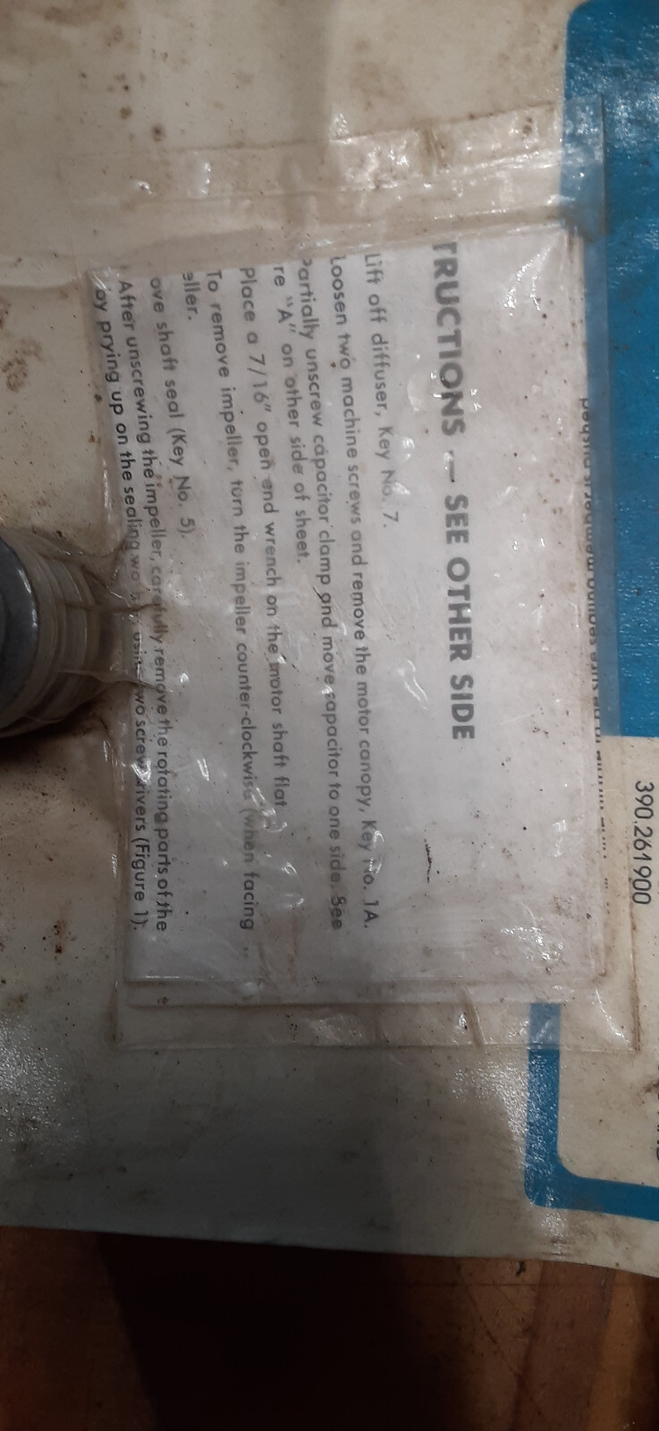 Sears Pump Shaft Seal 42-2784, U109-6B Fits Goulds Flotec + more, Sealed Package