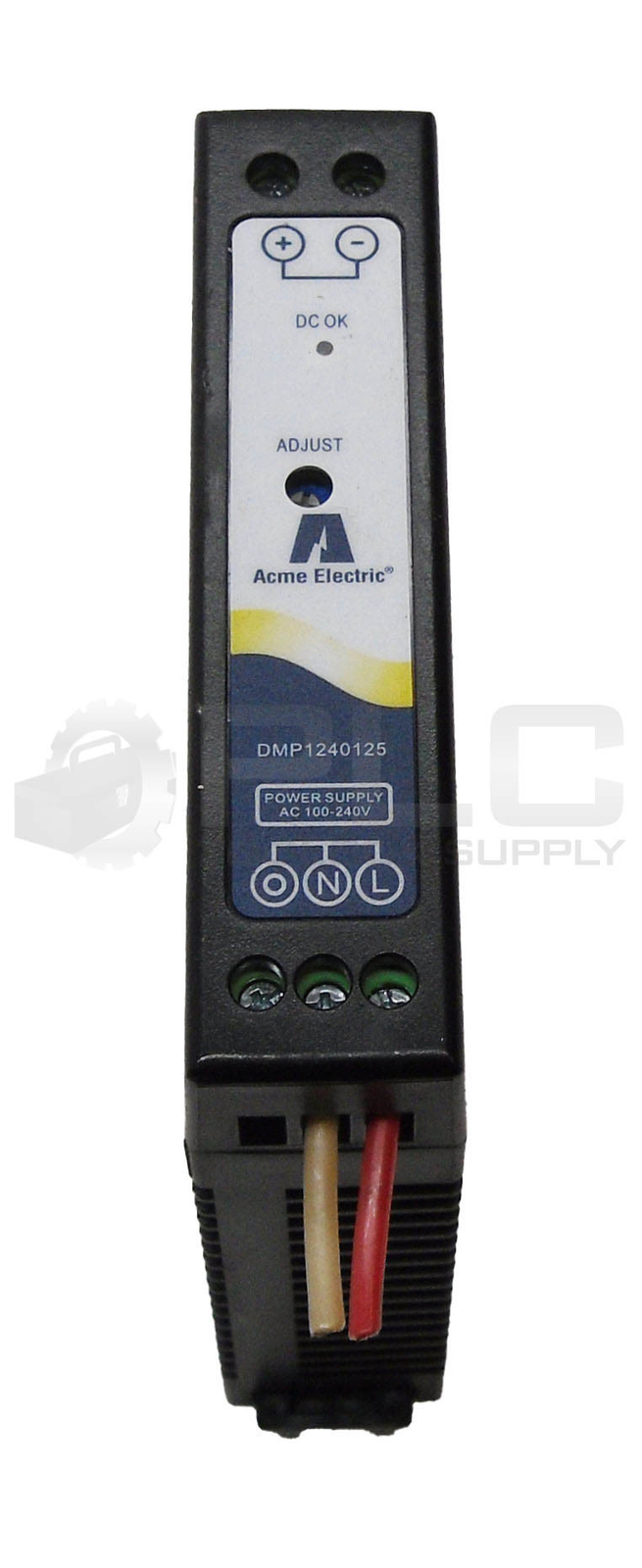 ACME ELECTRIC DMP1240125 DMP1240125 POWER SUPPLY 100-240VAC 0.8A 47-63HZ 24VDC