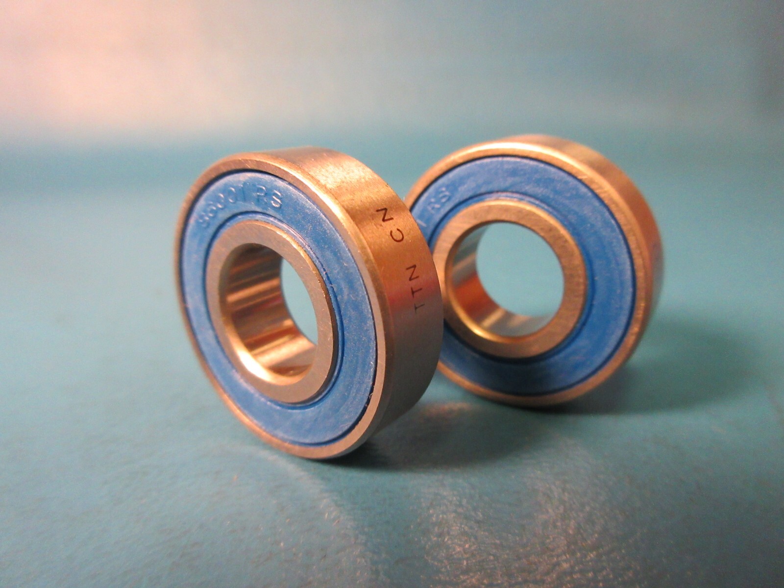 Lot of 2 Tritan SS6001 2RS FM222, Radial Ball Bearing, (KYK, BL, SMT)