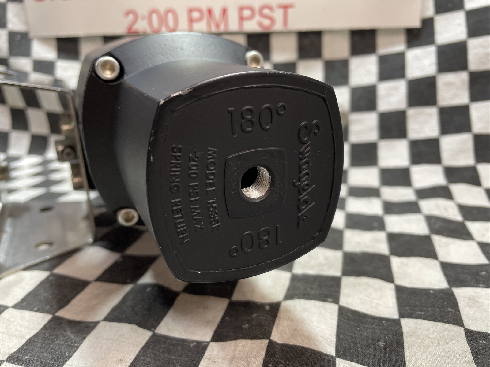 SWAGELOK 3-Way Ball Valve 3/8″ Spring Return, SS-44XS6-53SC-L1-3522, MS-153-SR