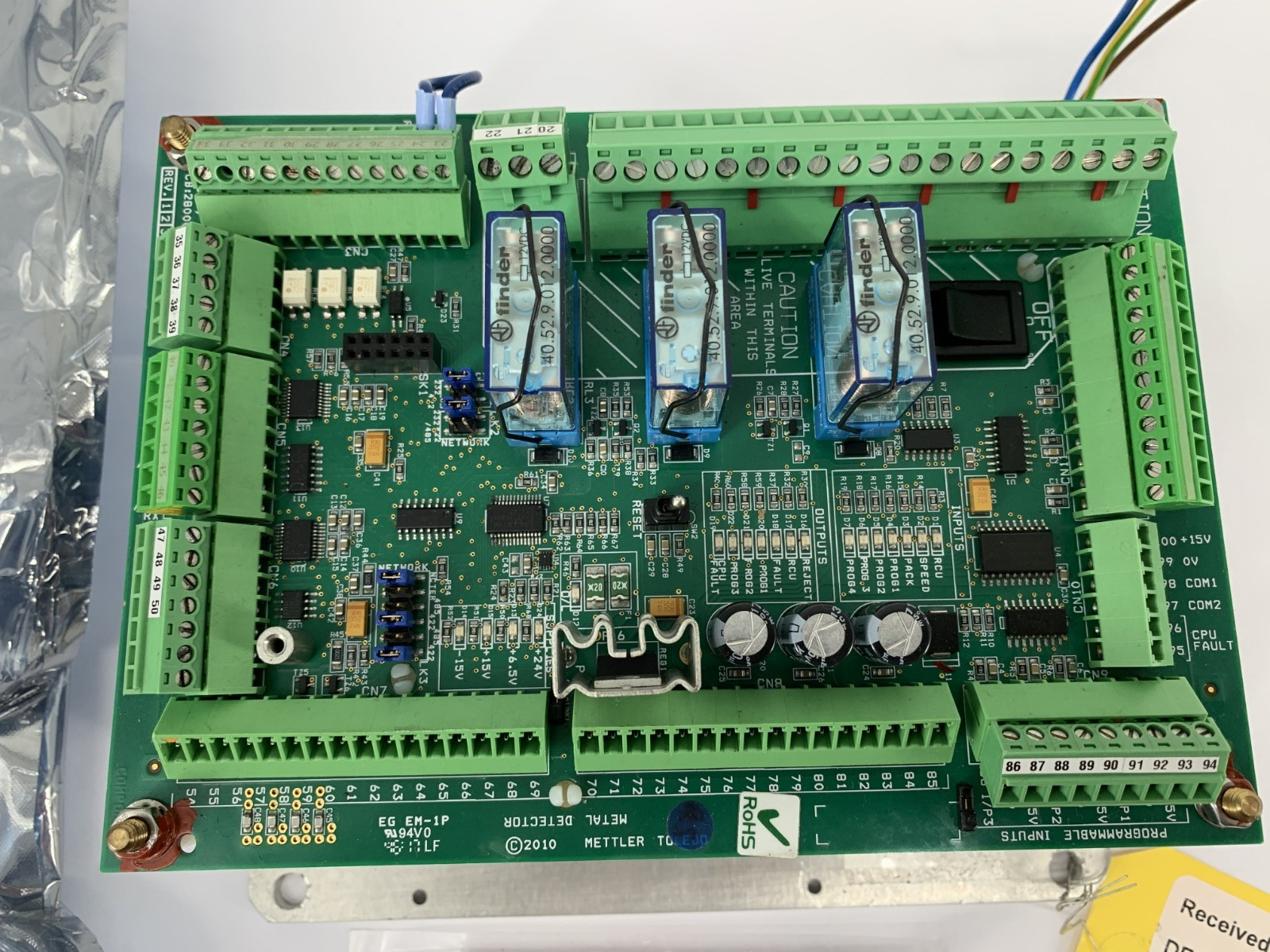 Mettler Toledo Safeline/Winsun V4-RAD-1/WS50-3AAC 100-240VAC V4 Power Supply