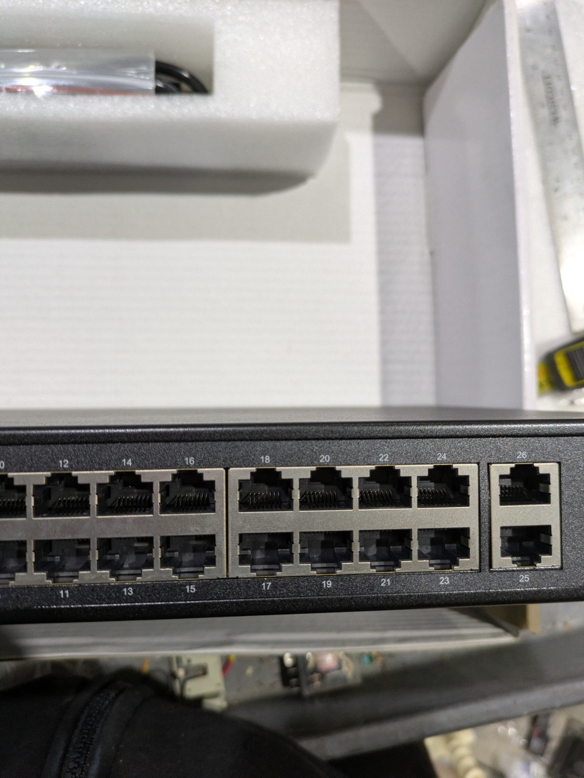 SIGNAMAX C-100 24 PORT FAST ETHERNET POE+ LITE SWITCH SC10030 DC52V 5A HOFFMAN