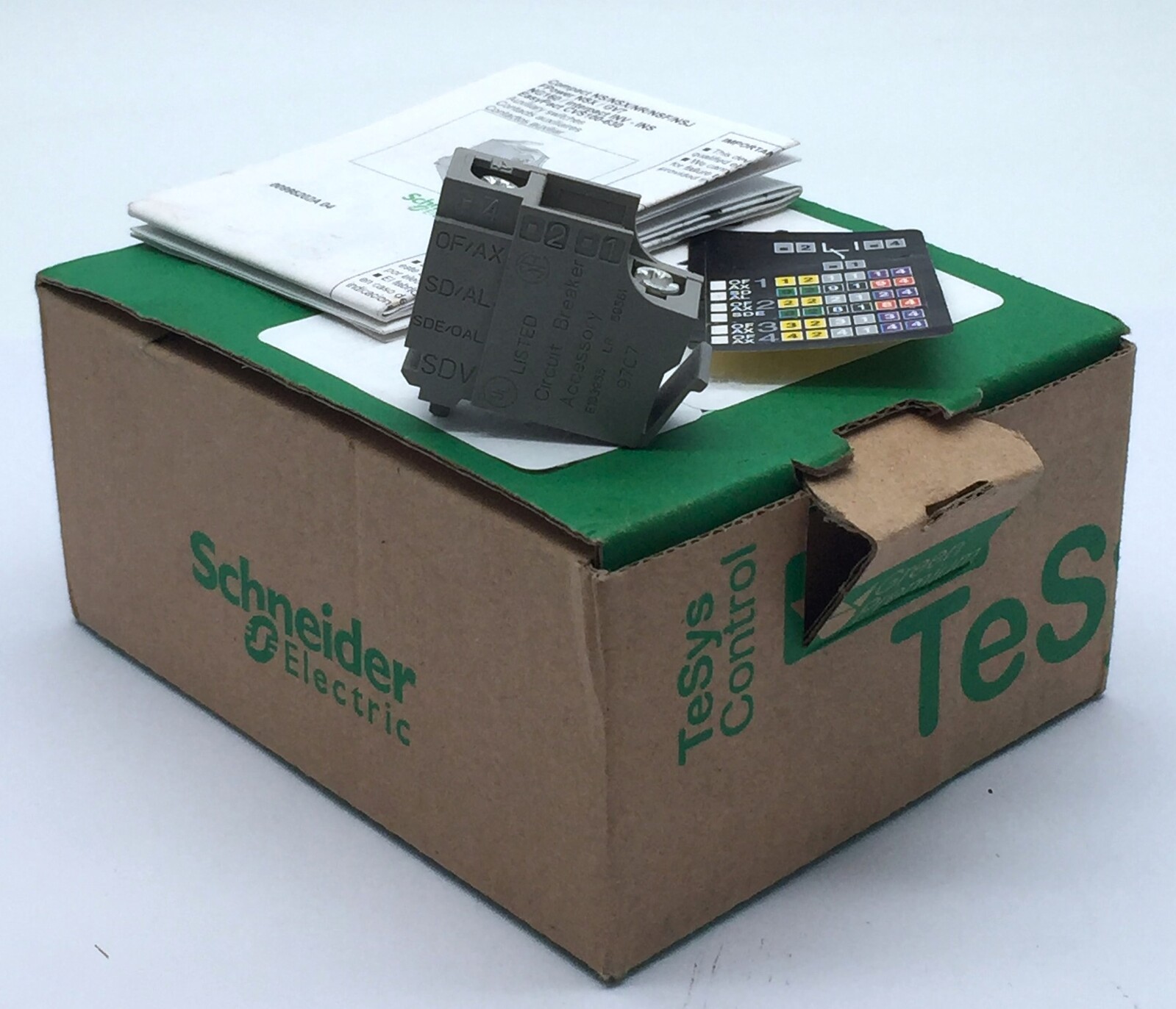 Schneider Electric 29450 Auxiliary Contact Circuit Breaker NS NSX 100-630 INS 40