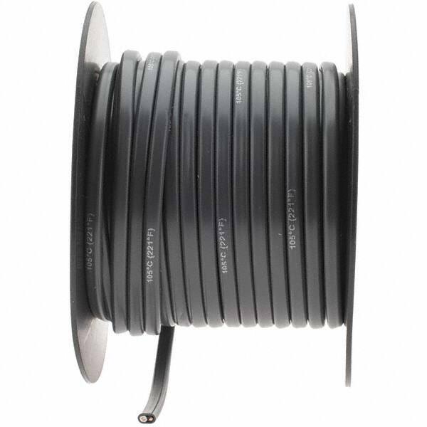 EastPenn 23480 16 AWG, 100′ OAL, Hook Up Wire Gray PVC Jacket
