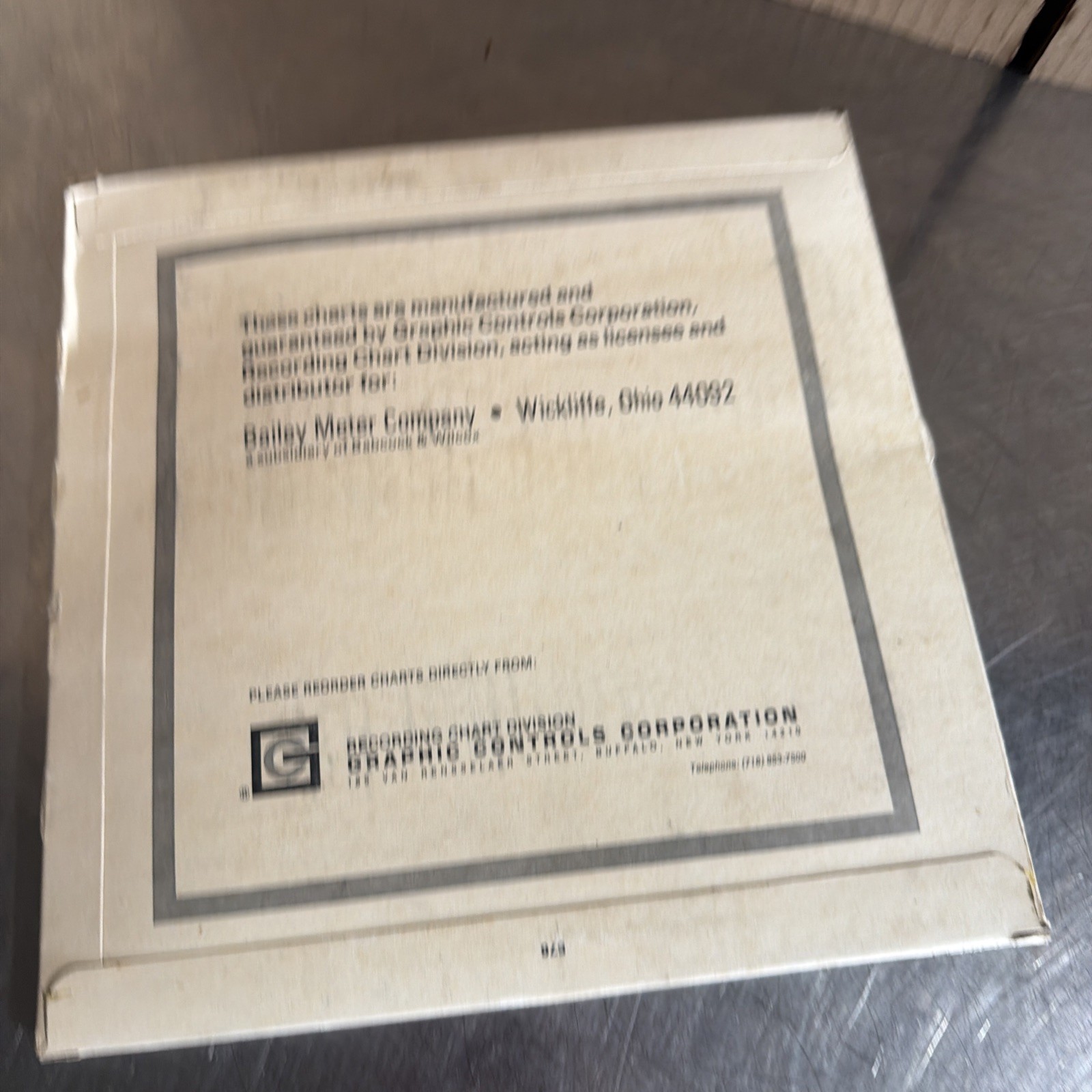 Bailey Graphic Controls BA 300K2 Recording Charts Nos Surplus