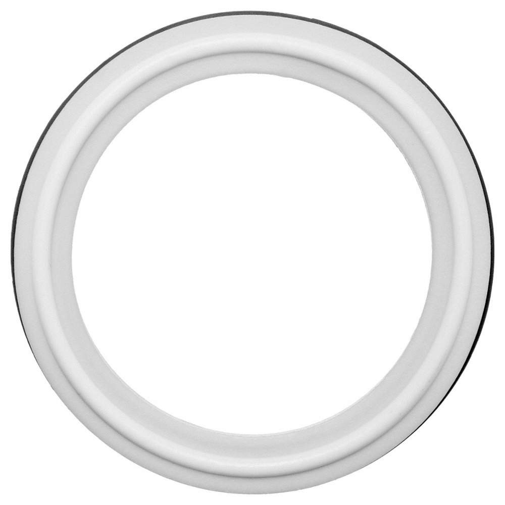 GRAINGER APPROVED Sanitary Gasket,White,0.2 in Thickness 810LF4