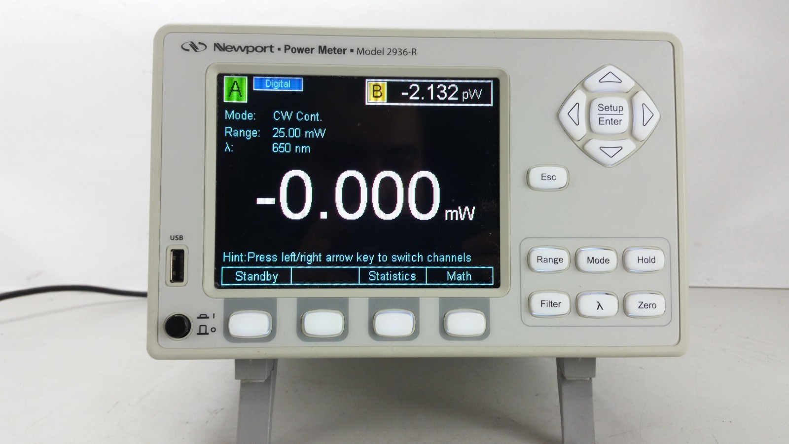 Newport Model 2936-R Dual Channel High Performance Optical Power & Energy Meter