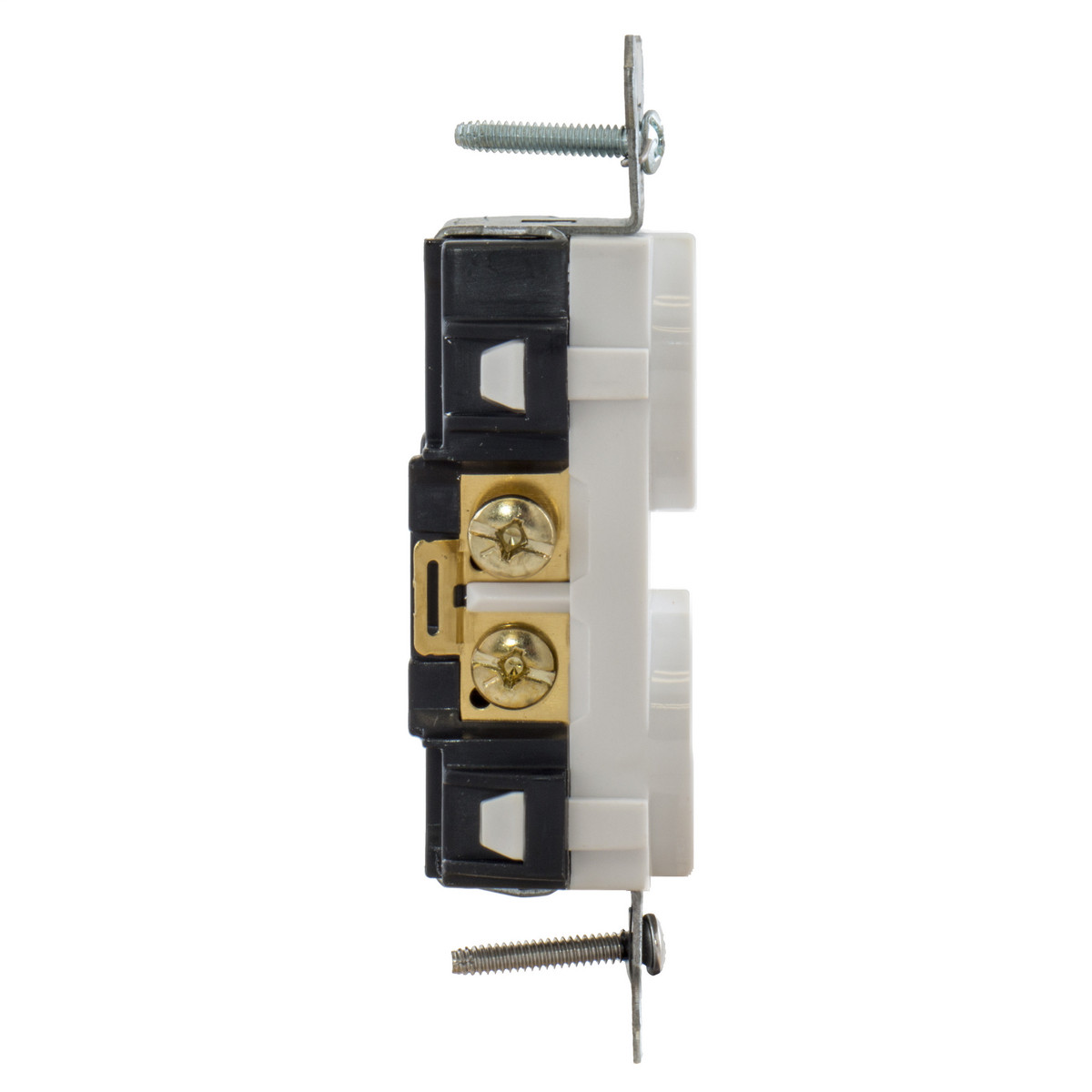 Hubbell 20A 125V 2-Pole 3-Wire NEMA 5-20R Duplex Receptacle White