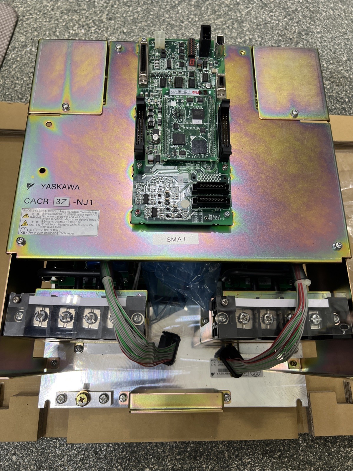 1 USED YASKAWA CACR-SR20SB1BF SERVOPACK SERVO CONTROLLER ***MAKE OFFER***