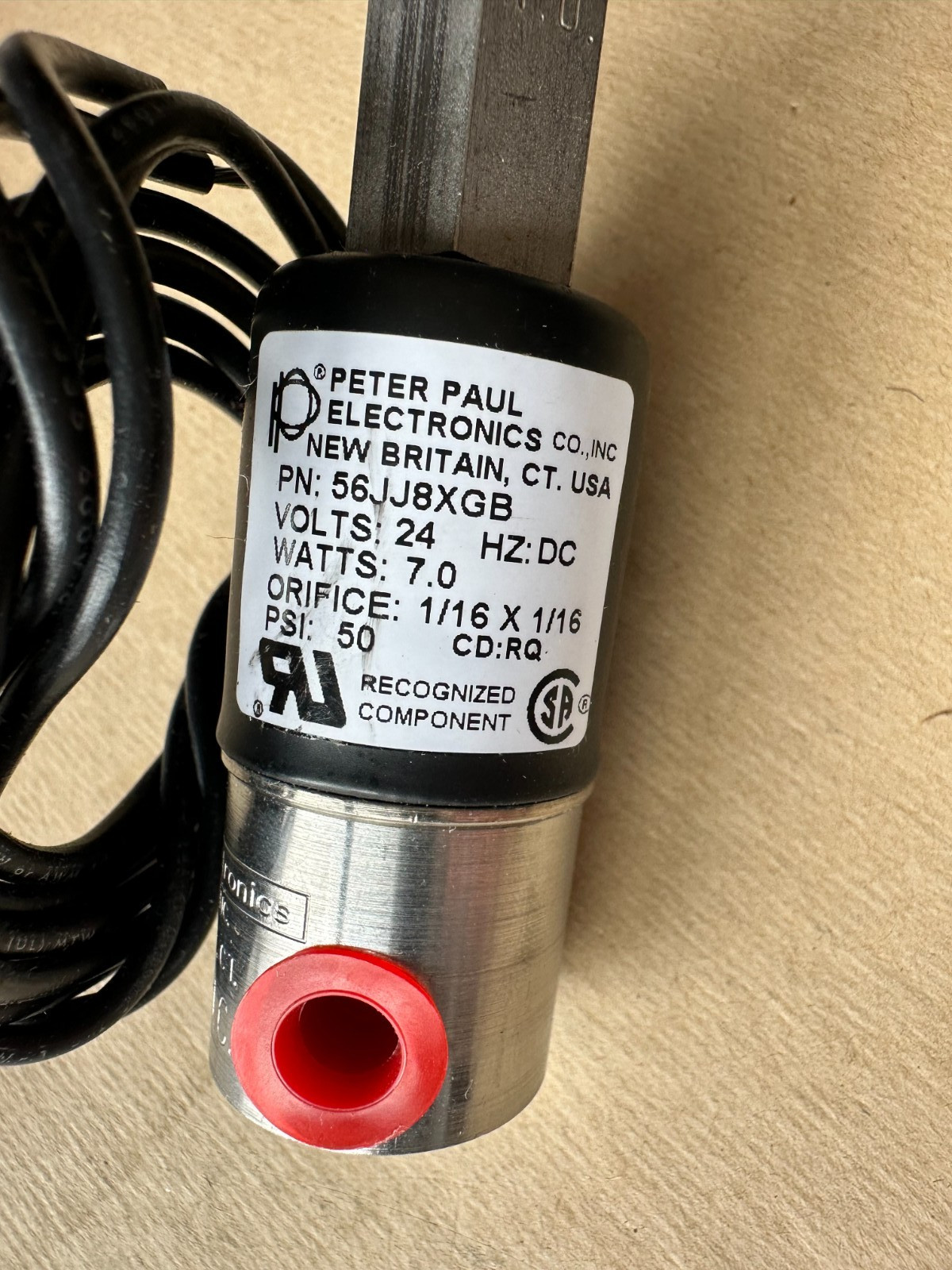 NEW PETER PAUL 56JJ8XGB SOLENOID
