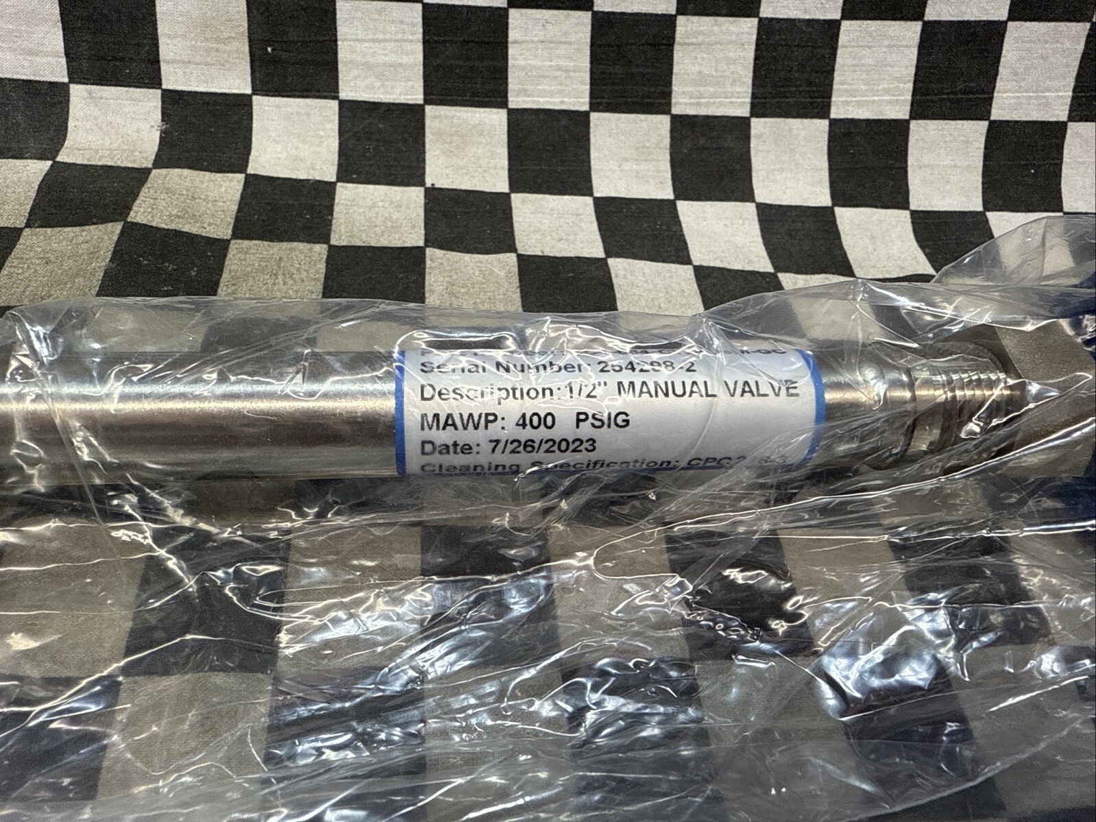 Cryogenic Shutoff Valve 1/2″ NPT, EC44-084-CWPG6M-GC, EC44084CWPG6MGC SHIPSAMEDY