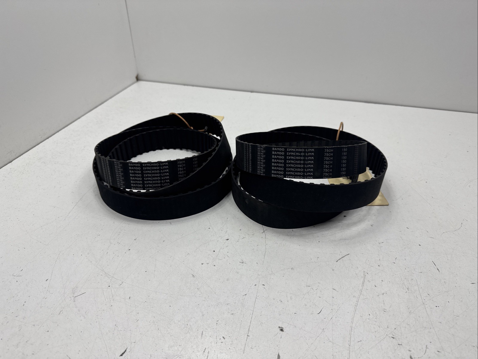 (Qty.2) Bando Synchro-link 750H150 , 750-H-150 , 750H-150 , Timing Belts
