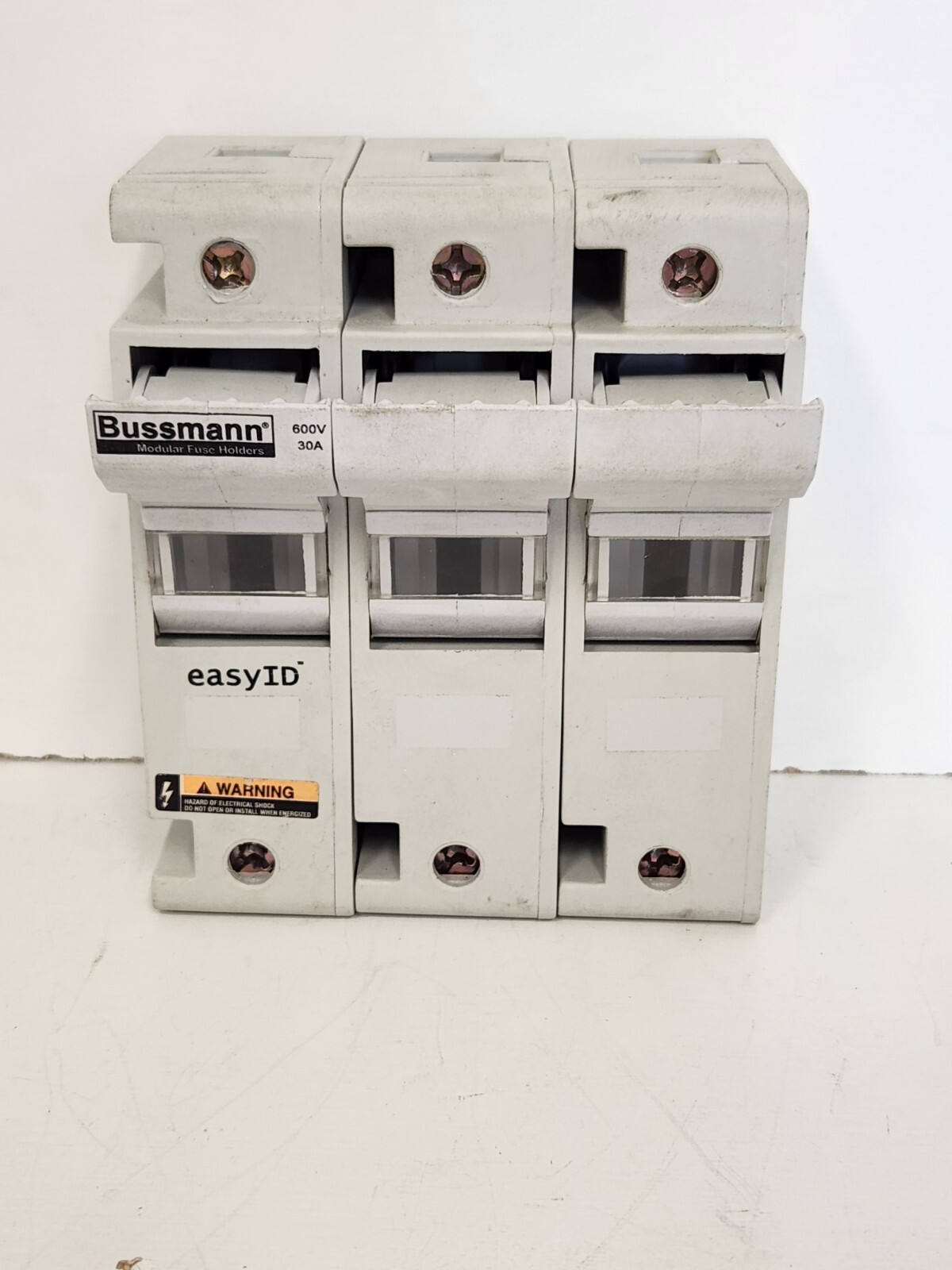 GUARANTEED! COOPER BUSSMANN 30A 600V 3-POLE FUSE HOLDER CH30J3