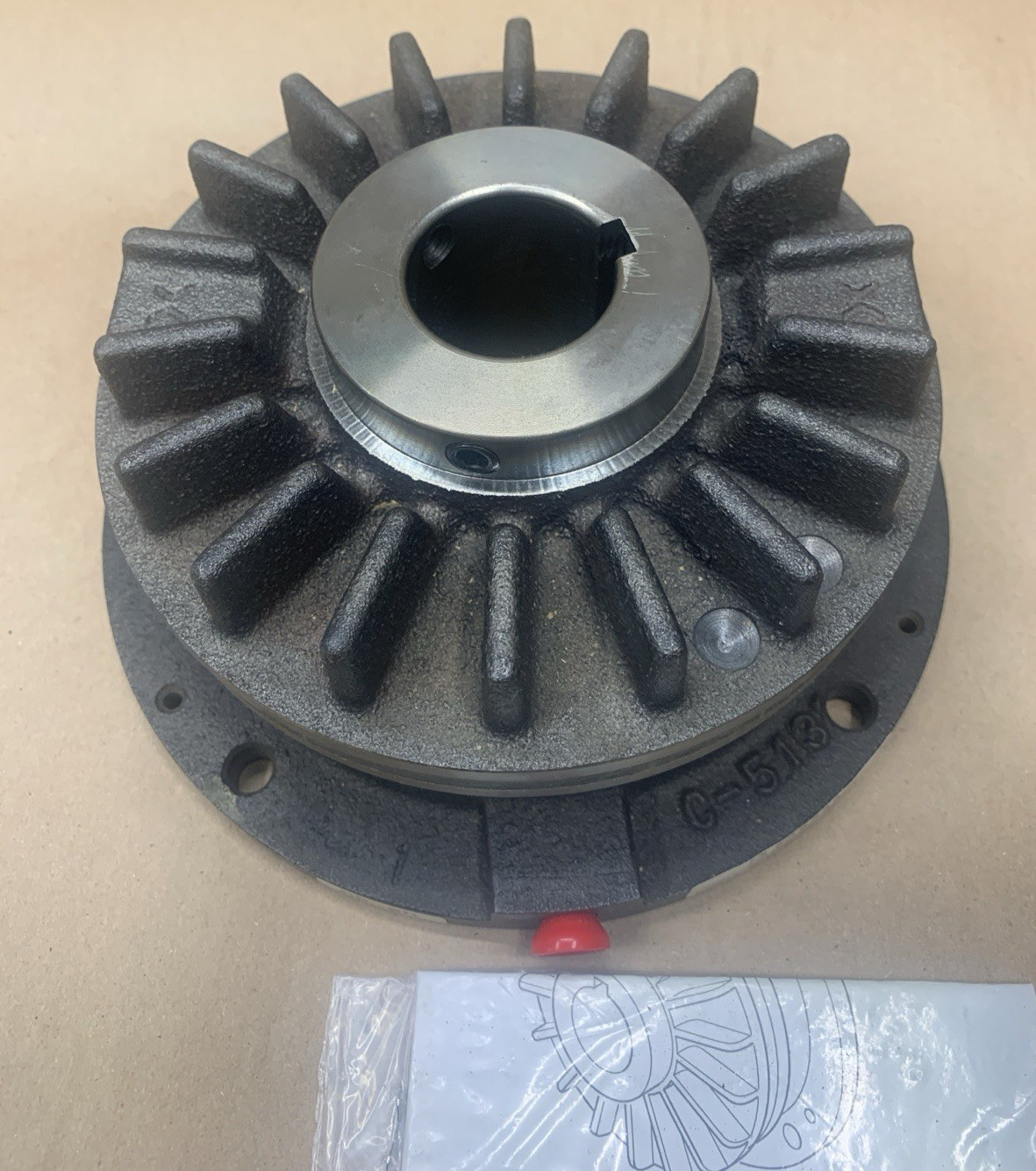 NEXEN 820700 AIR ENGAGED SHAFT/FLANGE MOUNT BRAKE LWB 1.375″ BORE **NEW**