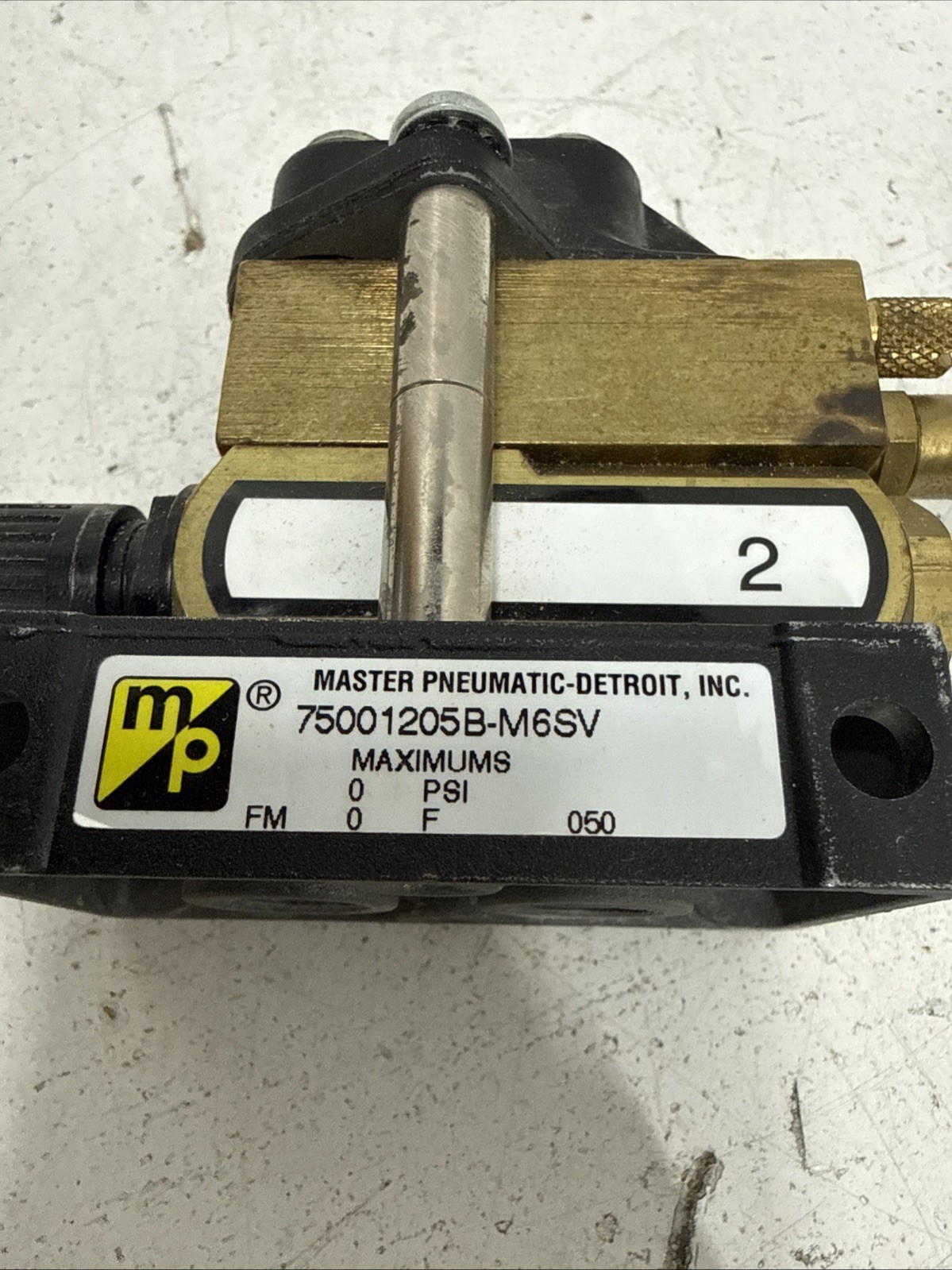 Master Pneumatic 75001205B-M6SV **NOS**