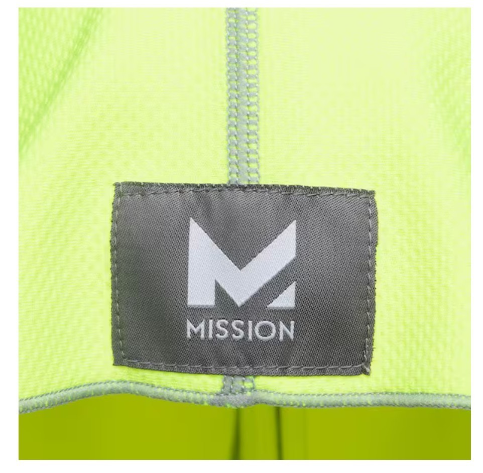Mission Cooling Hoodie Towel Yellow | Instant Cooling | Wet Wring Snap | UPF 50