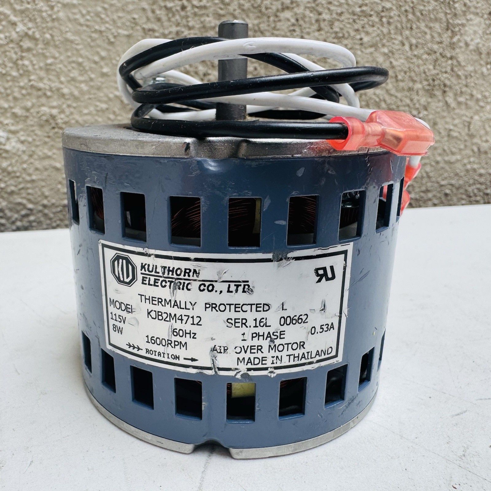 Kulthron Electric KJB2M4712 Pump Motor For Crathco / Grindmaster