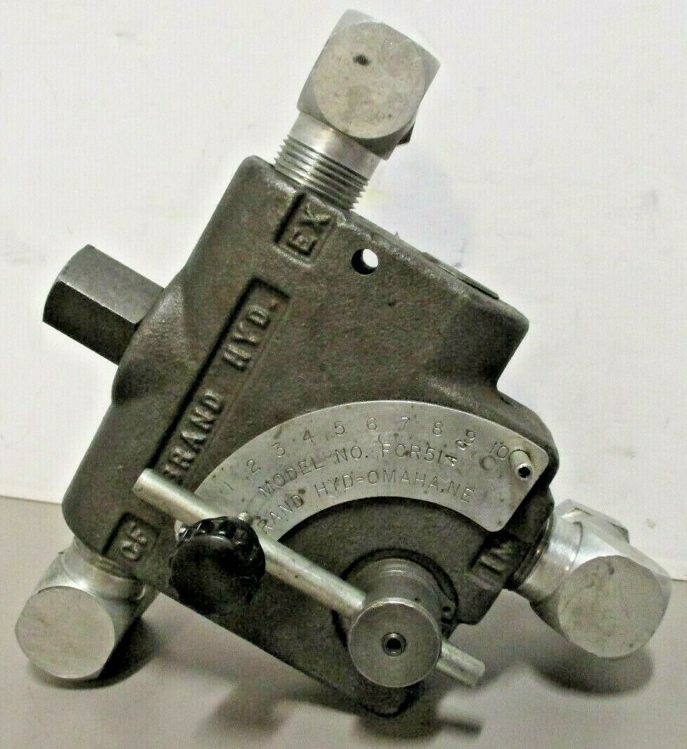 Brand Hydraulics FCR51A Flow Control Valve -12 Fittings