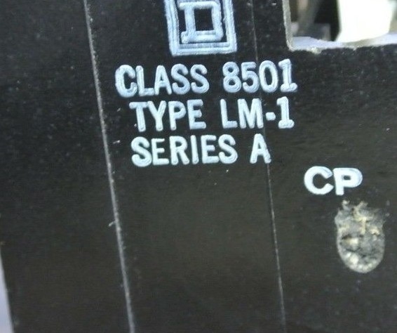 SQUARE D CLASS 8501, TYPE LM-1 – TERMINAL BLOCK ASSEMBLY – NEW SURPLUS