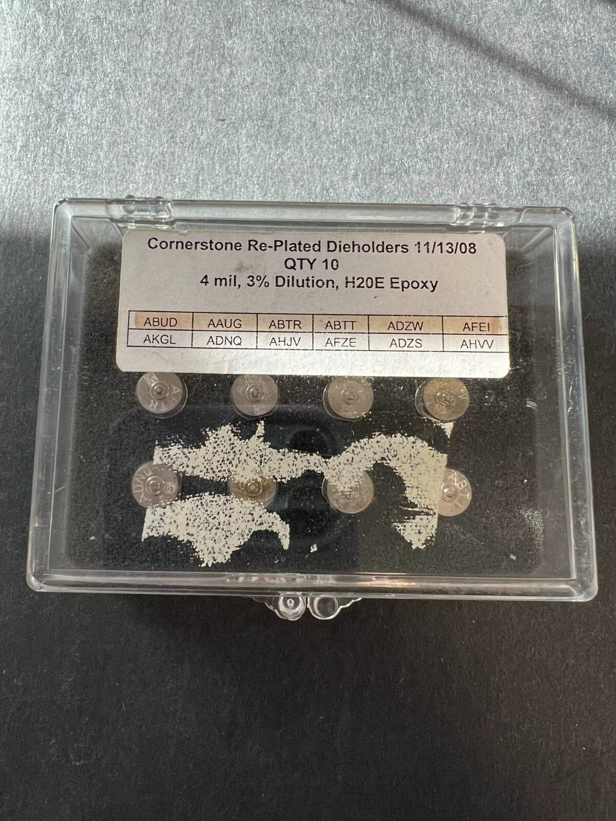 Cornerstone Re-Plated Dieholders QTY 10