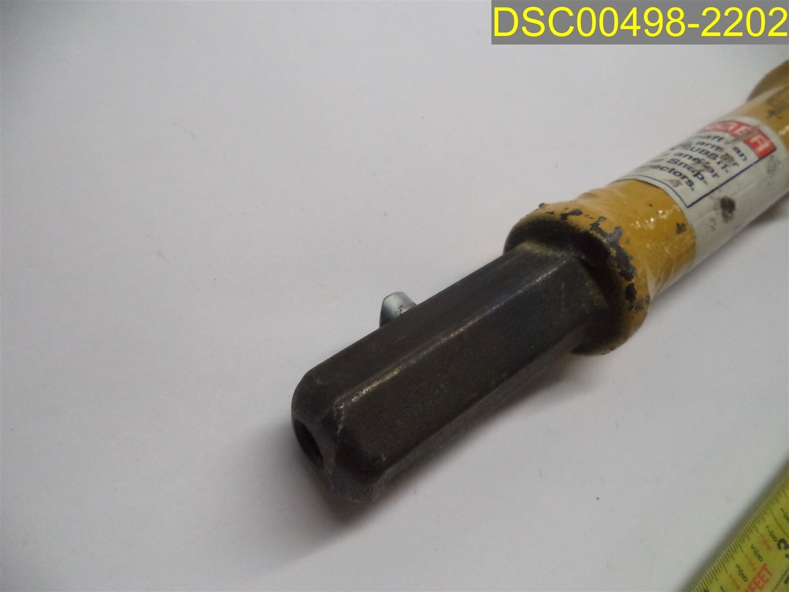 21 1/4″ (23 1/2″ overall) Drill Bit 3/4″ Hex Shaft, 1 3/8″ Max Diameter