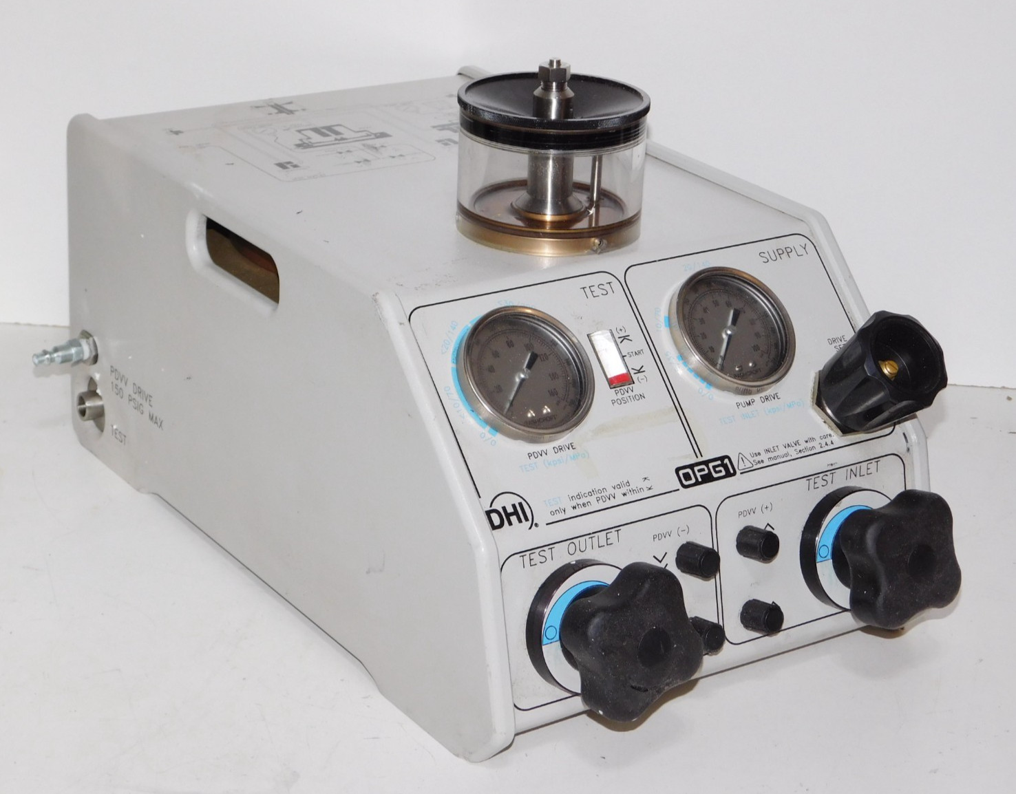 Fluke DHI 401602 OPG1-30000-AF Hydraulic Pressure Generator Controller 0-30000
