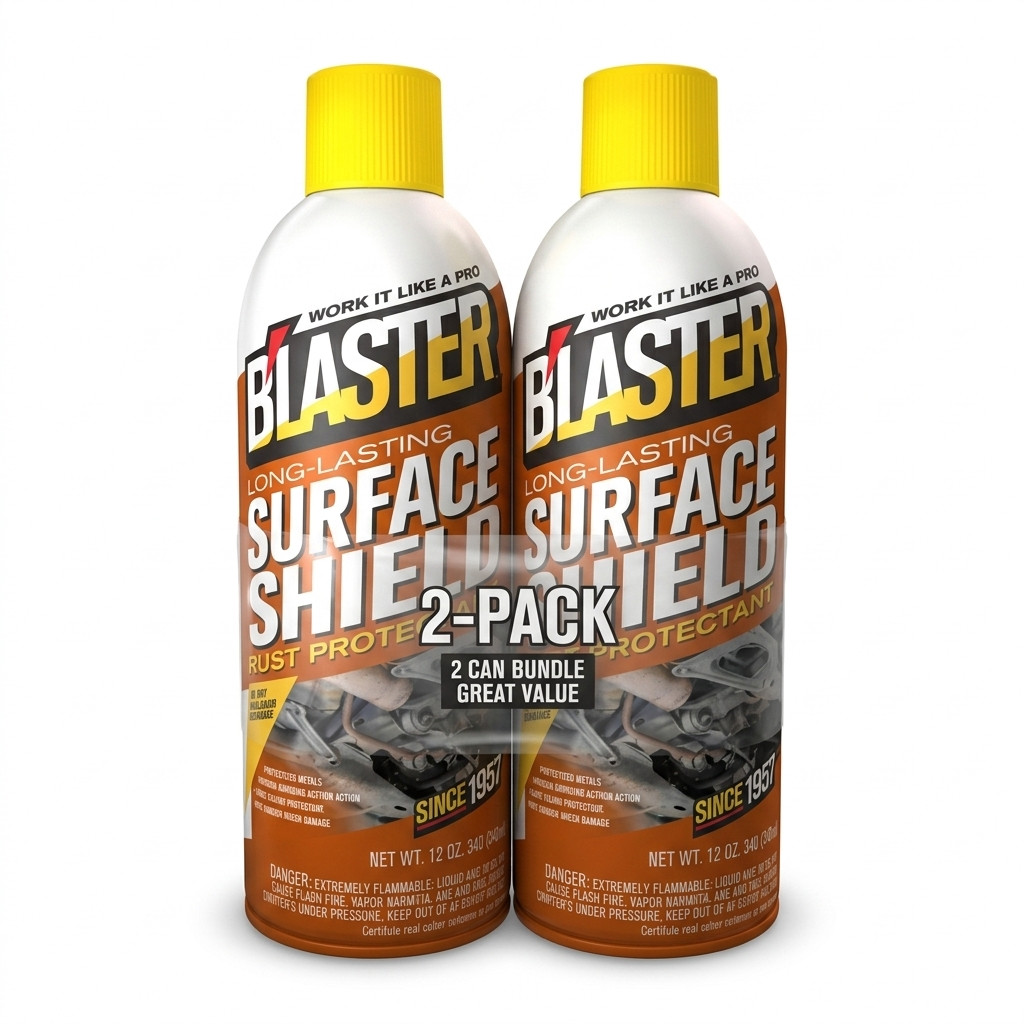 2 Pack 12 Oz Long-Lasting Surface Shield Rust and Corrosion Protectant Free ship