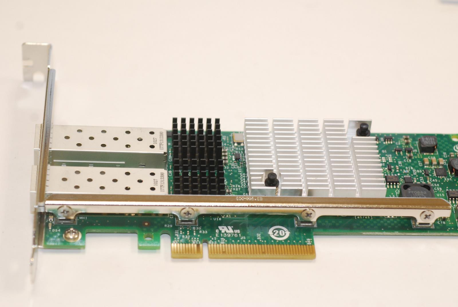 Intel E10G42AFDA 10GbE AF DA Dual Port SFP+ Server Adapter + Full Size Bracket