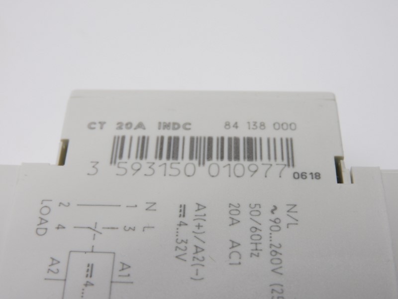 CROUZET CT20A 84138000 90-260V 20A NSMP