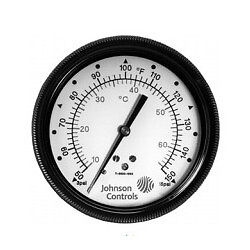 Johnson Controls T-5500-1056 Thermometer -20/80F 3-1/2 Inch Dial Size